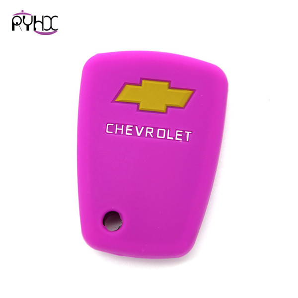 Chevrolet custom key covers|cases|protectors|skins without logo,3 buttons,a variety of colors,completely natural silicone.