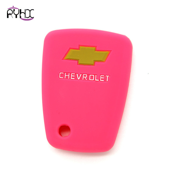 Chevrolet custom key covers|cases|protectors|skins without logo,3 buttons,a variety of colors,completely natural silicone.