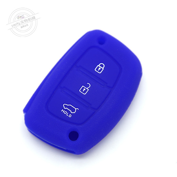 Hyundai IX25 key fob covers|cases|protectors|skins with logo for IX35|I20|ELANTRA|VERNA|MISTRA,3 buttons,a variety of colors,completely natural silicone.