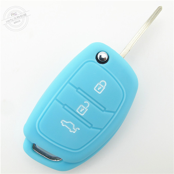  Hyundai Mistra key fob covers|cases|protectors|skins with logo for Hyundai IX35,3 buttons,a variety of colors,completely natural silicone.