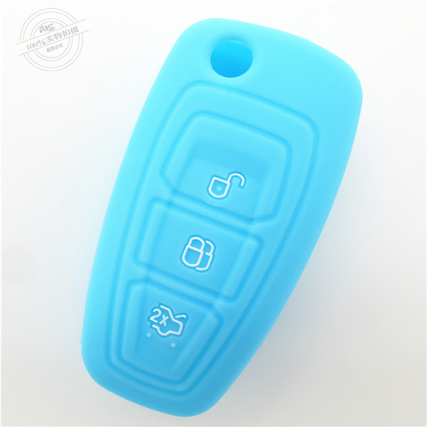 Ford Ecosport key fob cases|covers|protectors|skins with logo, silicone carkeycover,completely natural silicone.