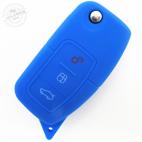  Ford Fiesta key fob covers|cases|protectors|skins with logo for Focus ,3 buttons,a variety of colors,completely natural silicone.