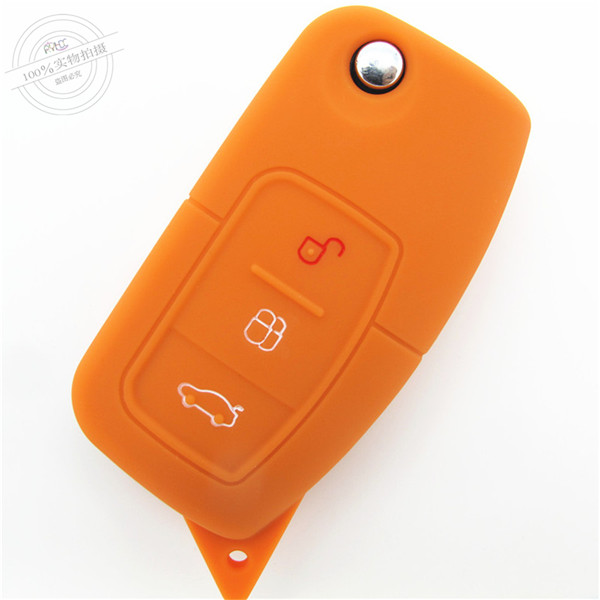  Ford Fiesta key fob covers|cases|protectors|skins with logo for Focus ,3 buttons,a variety of colors,completely natural silicone.