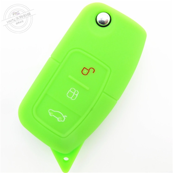  Ford Fiesta key fob covers|cases|protectors|skins with logo for Focus ,3 buttons,a variety of colors,completely natural silicone.