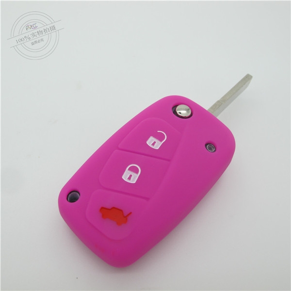 Fiat panda key covers|cases|protectors|skins with logo,8 colors,completely natural silicone.