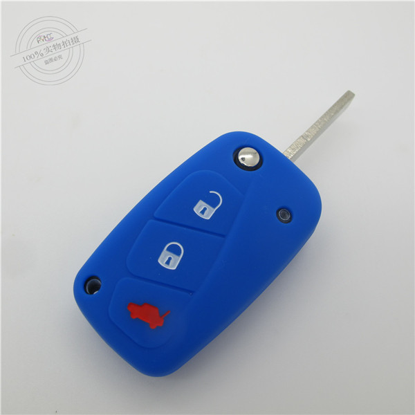 Fiat panda key covers|cases|protectors|skins with logo,8 colors,completely natural silicone.