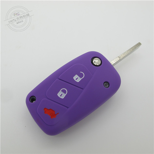 Fiat panda key covers|cases|protectors|skins with logo,8 colors,completely natural silicone.
