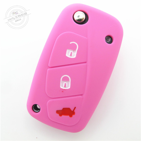 Fiat panda key fob covers|cases|protectors|skins with logo,8 colors,completely natural silicone.
