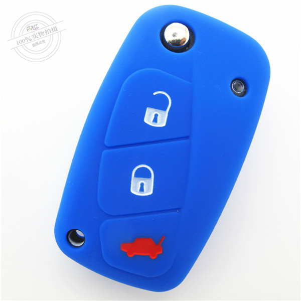 Fiat panda key fob covers|cases|protectors|skins with logo,8 colors,completely natural silicone.