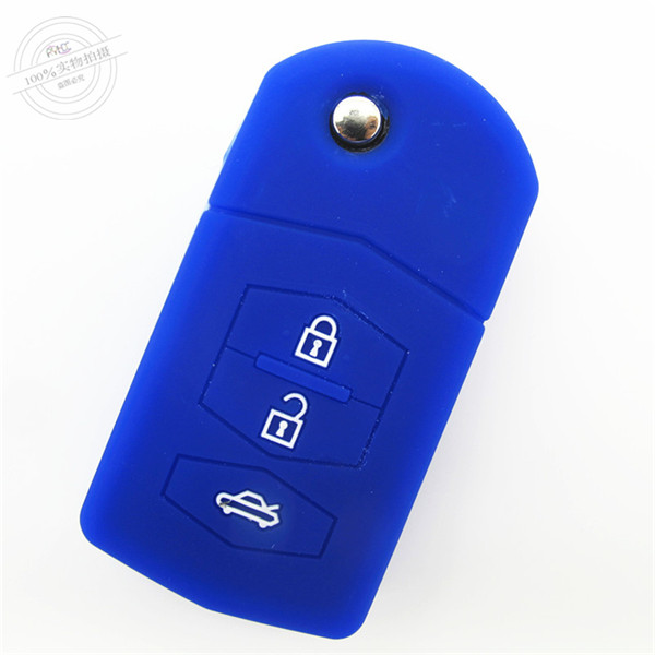 Mazda M6 car key covers|cases|protectors|skins with logo for Mazda M6,3 buttons,a variety of colors,completely natural silicone.