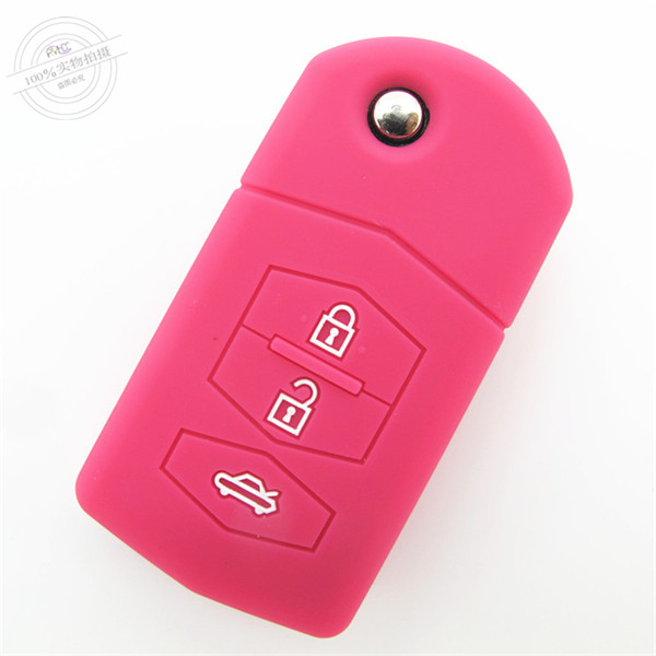 Mazda M6 car key covers|cases|protectors|skins with logo for Mazda M6,3 buttons,a variety of colors,completely natural silicone.