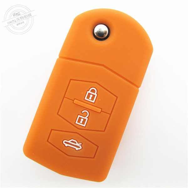 Mazda M6 car key covers|cases|protectors|skins with logo for Mazda M6,3 buttons,a variety of colors,completely natural silicone.