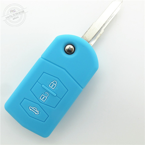 Mazda M6 car key covers|cases|protectors|skins with logo for Mazda M6,3 buttons,a variety of colors,completely natural silicone.