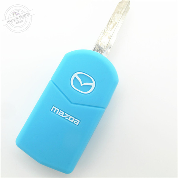 Mazda M6 car key covers|cases|protectors|skins with logo for Mazda M6,3 buttons,a variety of colors,completely natural silicone.