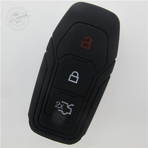 Ford Mondeo key remote fob covers|cases|protectors|skins without logo,3 buttons,a variety of colors,completely natural silicone.