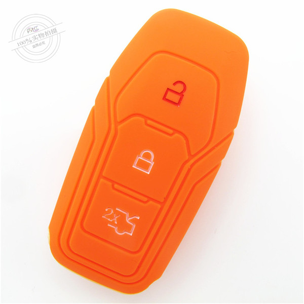 Ford Mondeo key remote fob covers|cases|protectors|skins without logo,3 buttons,a variety of colors,completely natural silicone.