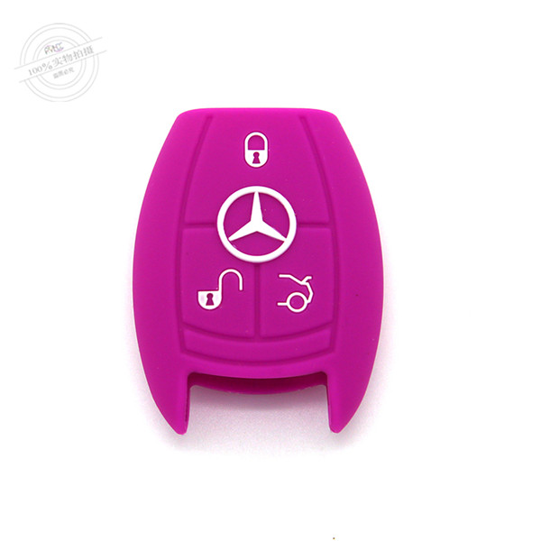 Mercedes Benz  E series key fob covers|cases|protectors|skins with logo for  C series|ML,7 colors,completely natural silicone.