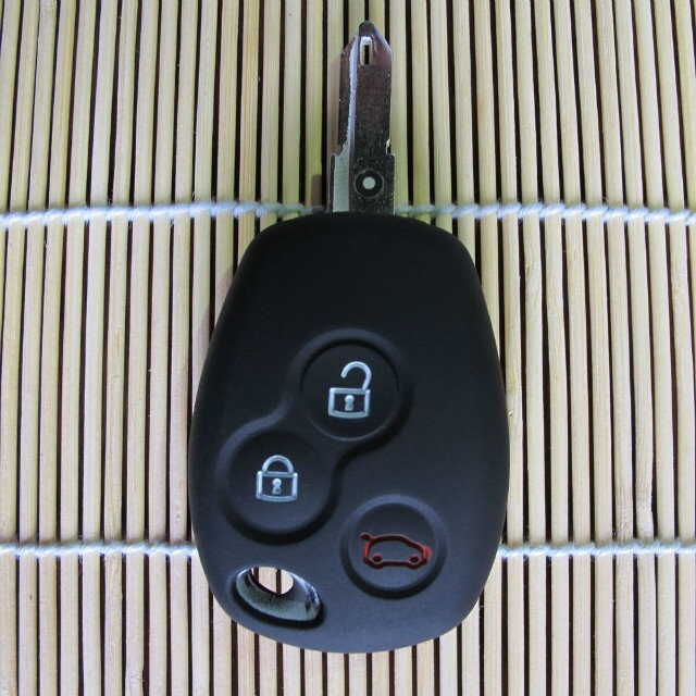 Renault Clio silicone key  covers|cases|protectors|skins without logo for Kangoo|Master,3 Buttons,10 colors,completely natural silicone.