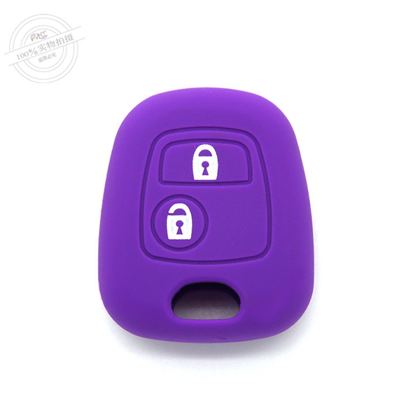  Citroen key fob cases|covers|protectors|skins without logo,2 Buttons,10 colors,100% silicone.