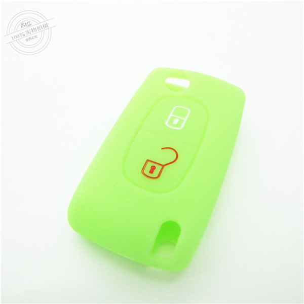 Citroen new Sega key remote covers|cases|protectors|skins without logo,2 Buttons,10 colors,completely natural silicone.