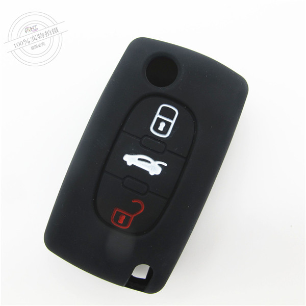 Citroen Sega key covers|cases|protectors|skins without logo,3 Buttons,10 colors,completely natural silicone.