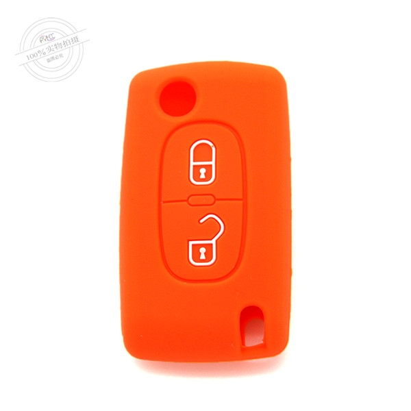 Citroen car key covers|cases|protectors|skins without logo,2 Buttons,10 colors,completely natural silicone.
