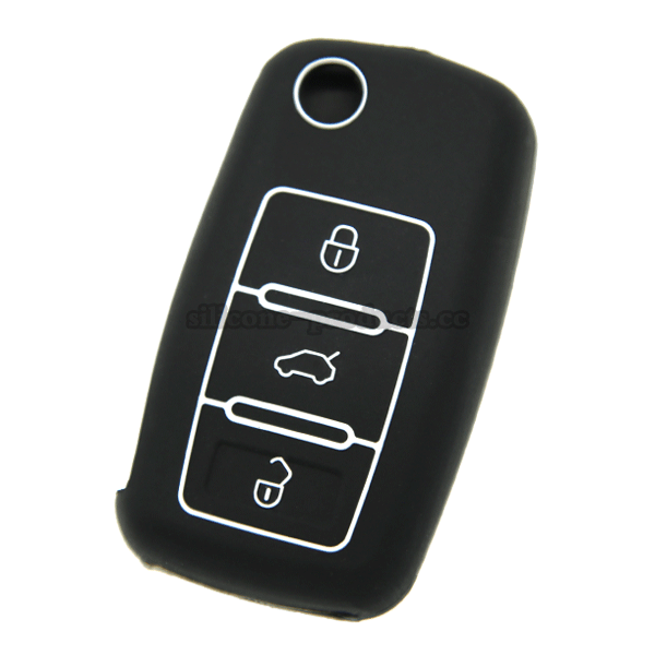 Skoda car key covers,key silicone cover,high quality silicone car key case, key protector