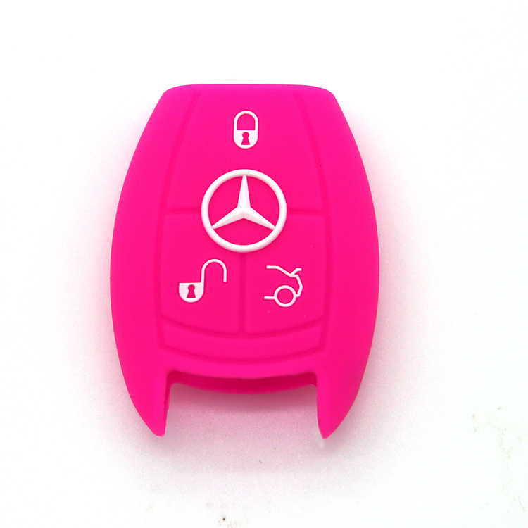 Mercedes Benz E series, the best silicone car key cover,practical car key silicone protector