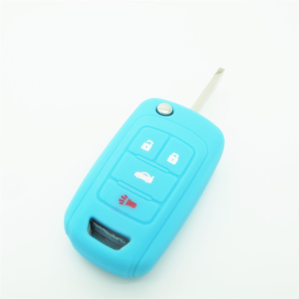 car key case,hot sale key case for Buick, colorful silicone car key  covers,key protector, Buick remote control key shell