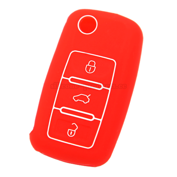 Skoda key cover,silicone car key case skoda 100% Natural sillicone