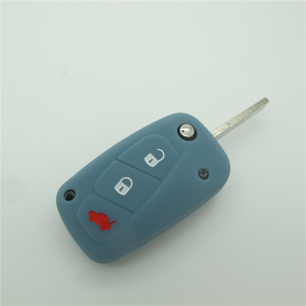 Fiat panda key cover,silicone car key cover, key sleeve, car key holder, light car key accessories