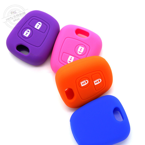 Citroen car key covers, silicone car key protector, high cost performance silicone products for Citroen, small car key case
