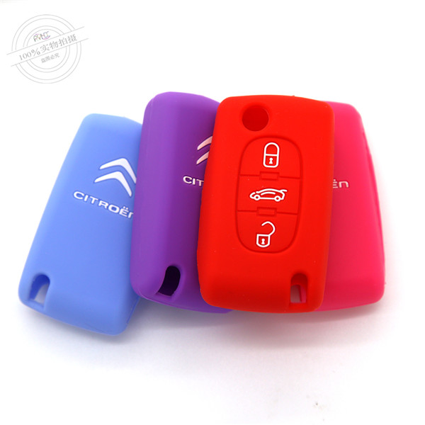 Citroen car key covers, silicone car key case for Citroen, best silicone key protector for car