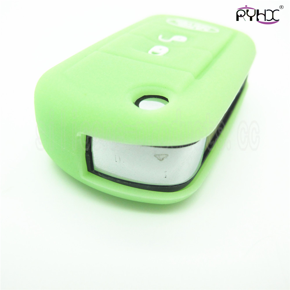 silicone car key cover case for 2 button Range Rover key/remote.