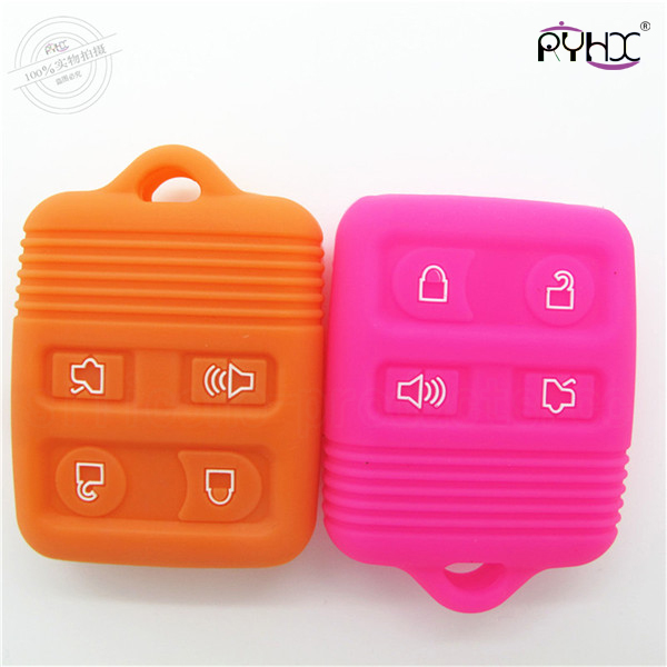Ford Mustang silicone car key case, key covers, silicone key case