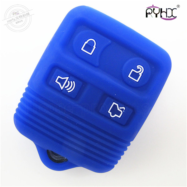 2017 Ford Mustang rubber car key cover, remote key cover for car