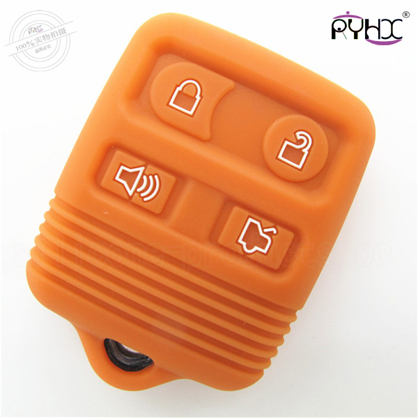 Ford Mustang silicone car key case, key covers, silicone key case
