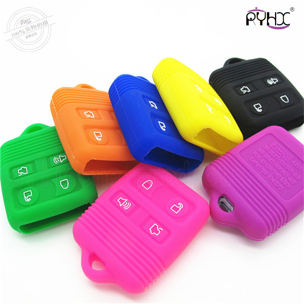 Ford Mustang silicone car key case, key covers, silicone key case