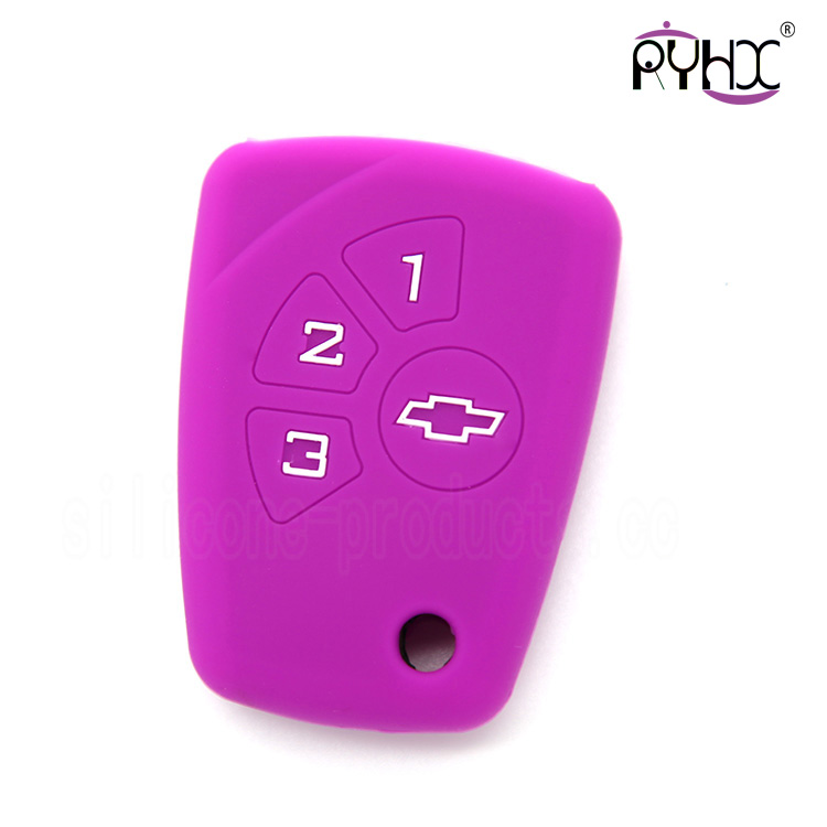 Chevrolet car key cover silicone, silicone car key fob case, beautiful key covers for car, the best car key case made in China silicone products suppliers,manufacturer, factory, silicone products wholesaler
