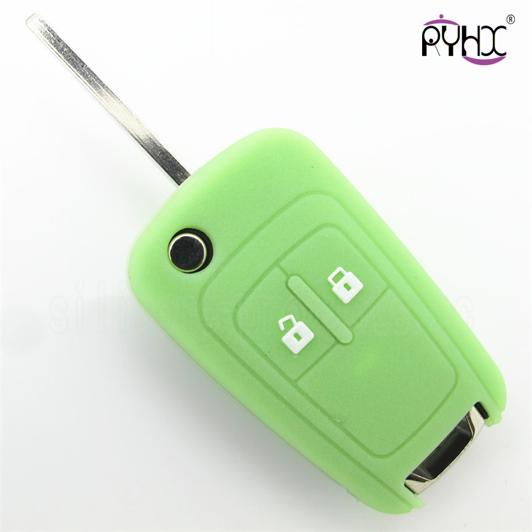 Chevrolet silicone car key case, silicone key cover wholesale, high quality car key protective case for chevrolet