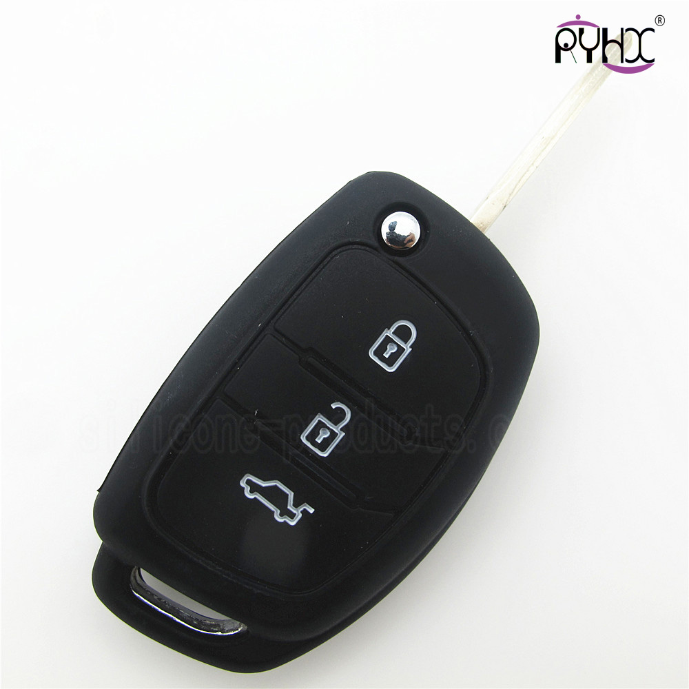Hyundai mistra silicone car key case, car key protective silicone protector, strong toughness car key silicone covers for Hyundai