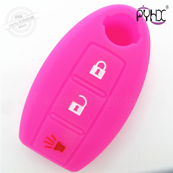 Nissan silicone key protective case, multi-functions smart key cover