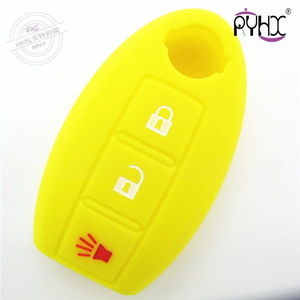 Nissan Livina silicone key fob case, waterproof silicone car key cover