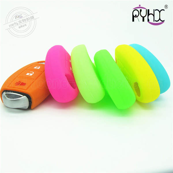 Nissan silicone key protective case, multi-functions smart key cover