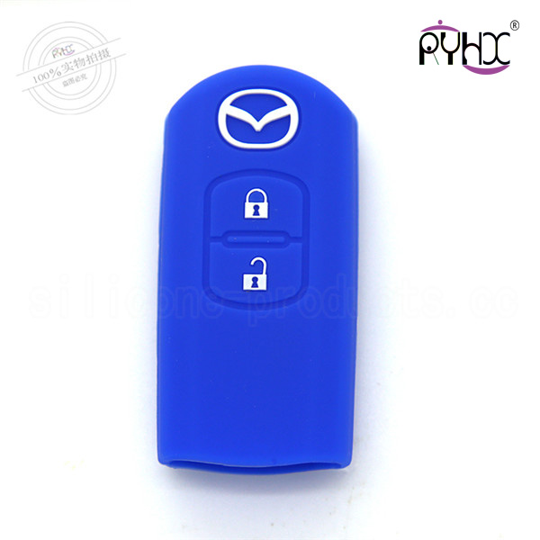 Mazda M3 car key silicone covers, soft touch car key silicone case, wear resistance key silicone, high cost performance car key protective shell