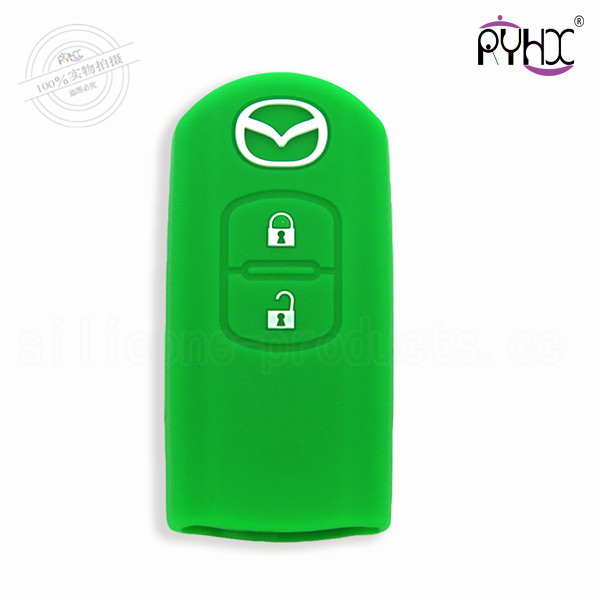 Mazda car key silicone shuck, factory silicone car accessories, fashionable key silicone casing for Mazda.