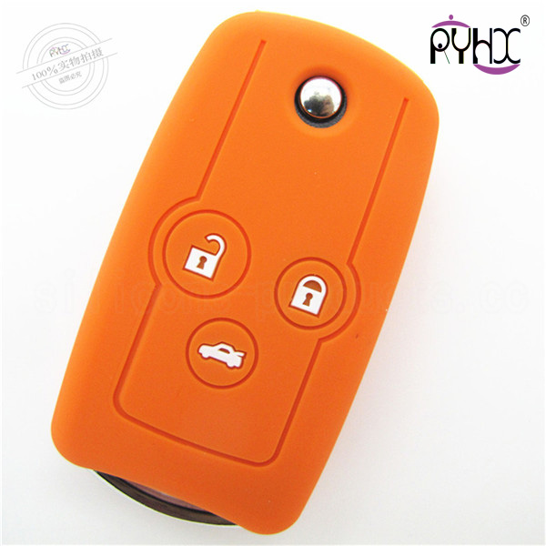 Honda Odyssey car key silicone skin, durable key silicone case for Honda 3 buttons, multi-functions key silicone covers for car, cheap key case