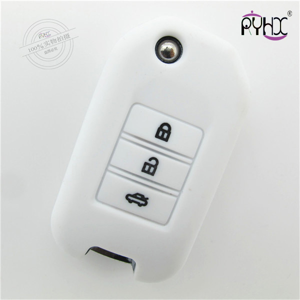 Honda silicone key skin, soft car key silicone covers, comfortable silicone key shell for Honda, colorful key pouch