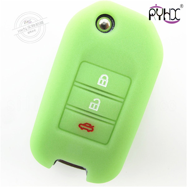 Honda car key fob silicone case, beautiful appearance car key shell, waterproof car key protective covers, non-toxic tasteless key protector.
