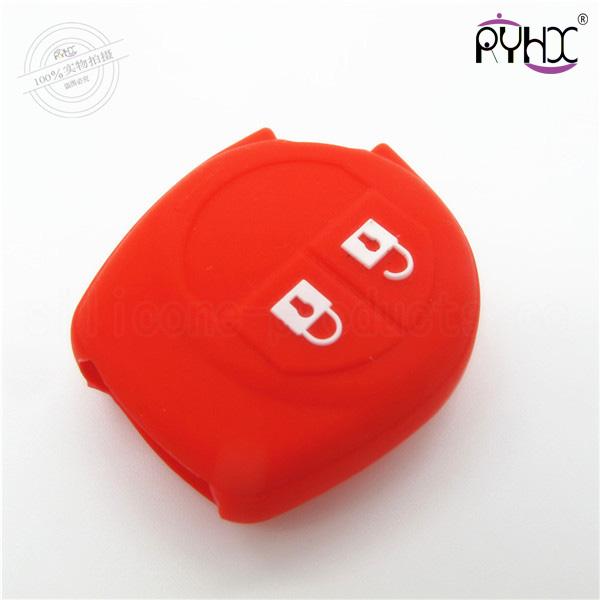 Stylish and colorful silicone key fob protector for Suzuki  SX4 Swift Liana Grand Vitara Jimny Alto.